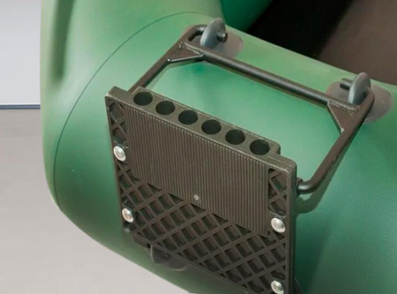 Установка навесного транца