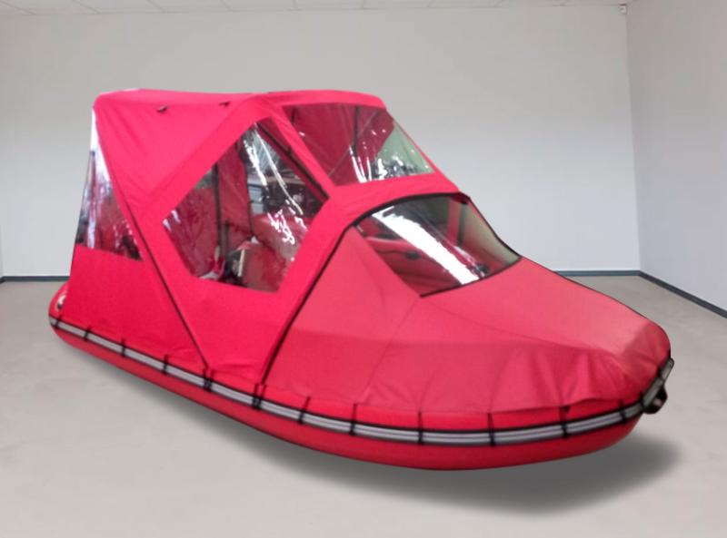 Разметка и установка комбинированного тента