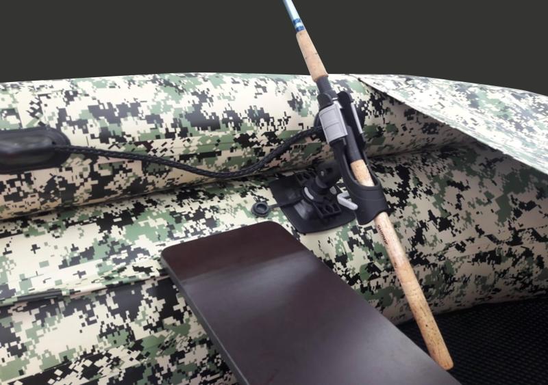 Установка держателя спиннинга на баллон 